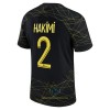 Maglia ufficiale Paris Saint Germain HAKIMI 2 4th Jordan 2022-23 per Uomo